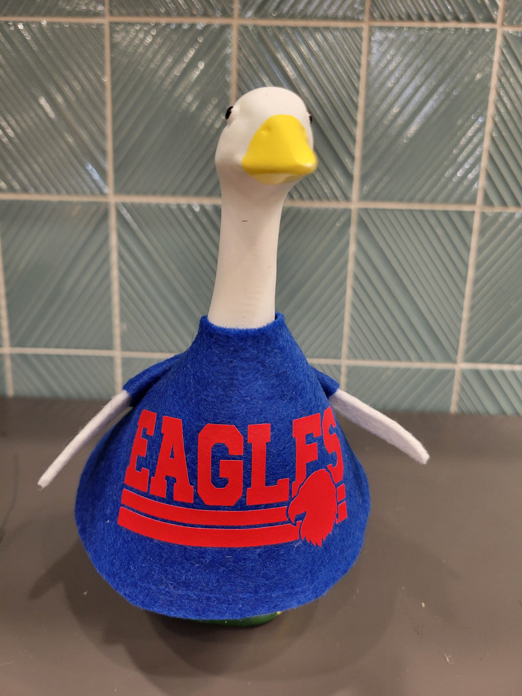 Custom Team Jersey for your 7 inch Desk Goose