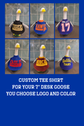Custom Team Jersey for your 7 inch Desk Goose