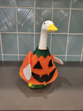 Jack O'Lantern Costume for 7 inch Goose Statue